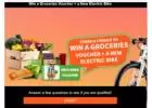  Get Your Groceries Voucher and Electric Bike Now!  - (AU) Australia