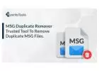 MSG Duplicate Remover Trusted Tool To Remove Duplicate Outlook MSG Files.
