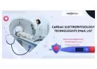 Targeted Cardiac Electrophysiology Technologists Email List in USA-UK