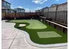 Artificial grass backyard ideas