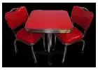 Our Retro cafe seating and tables is for both domestic and commercial users